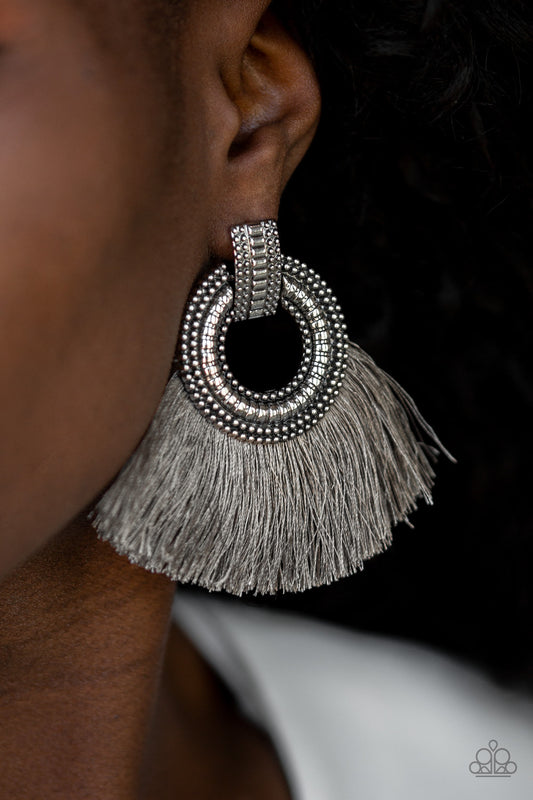 I Am Spartacus Silver-Earrings