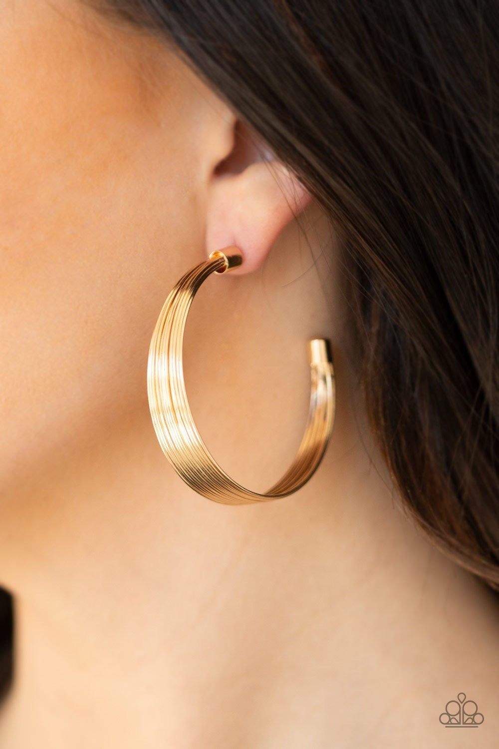 Live Wire Gold-Earrings