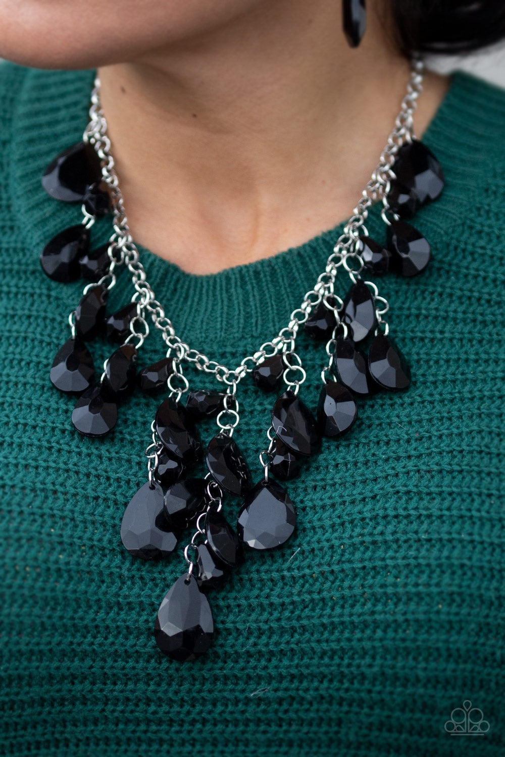 Irresistible Iridescence Black-Necklace