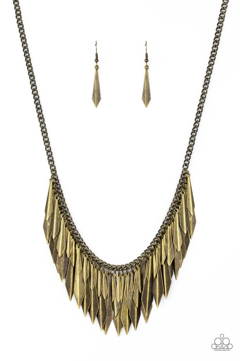 The Thrill-Seeker Brass-Necklace