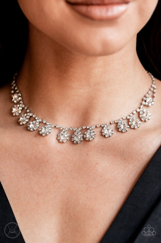 Princess Prominence Silver Choker-Necklace