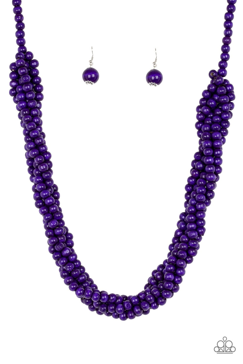 Tahiti Tropic Purple-Necklace