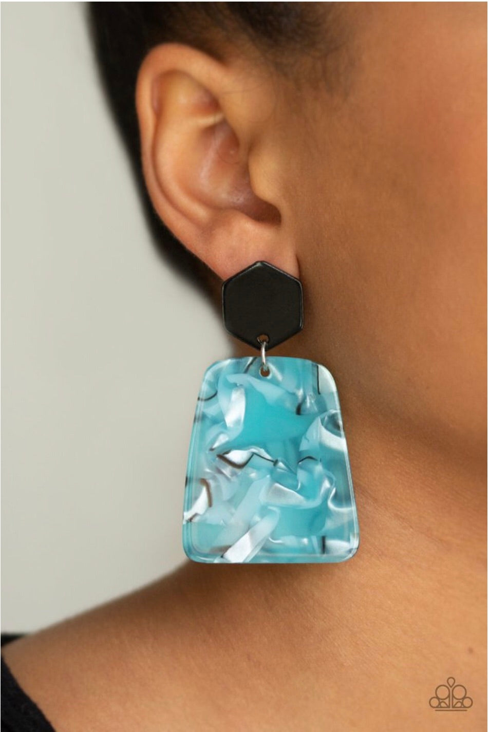 Majestic Mariner Blue-Earrings