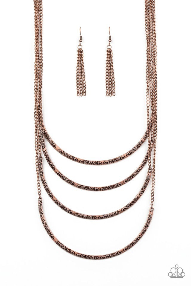 It Will Be Over MOON Copper-Necklace