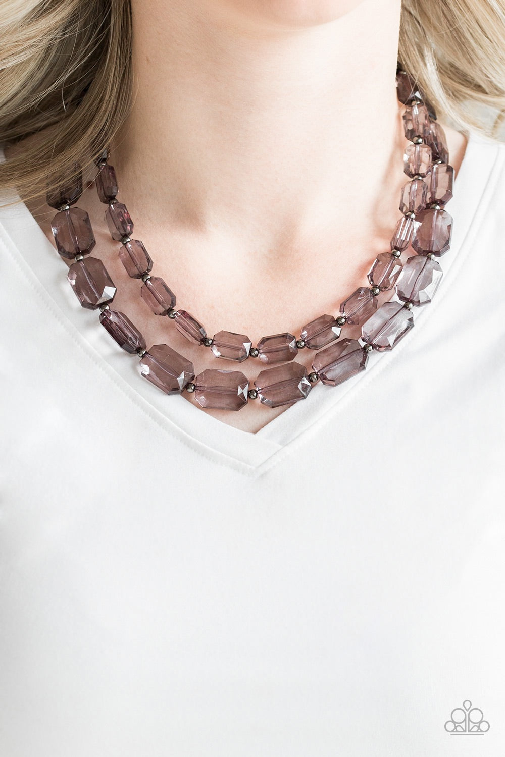 Ice Bank Black-Necklace