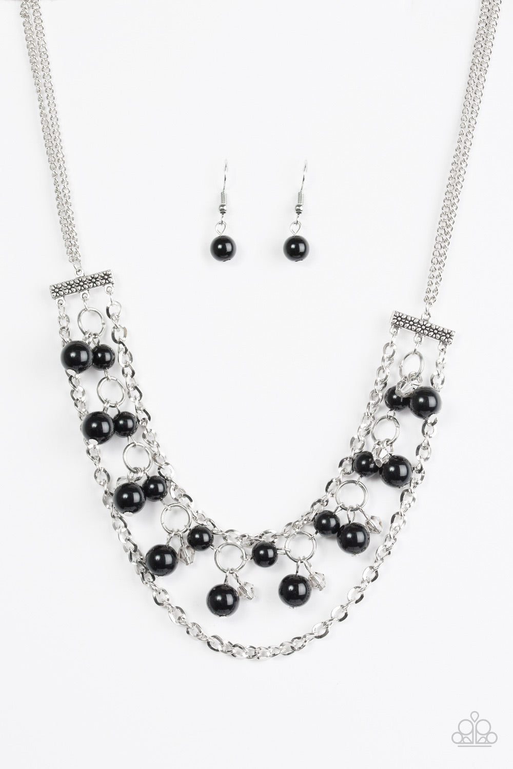 Rockefeller Romance BlackNecklace The P'Dazzled Boutique