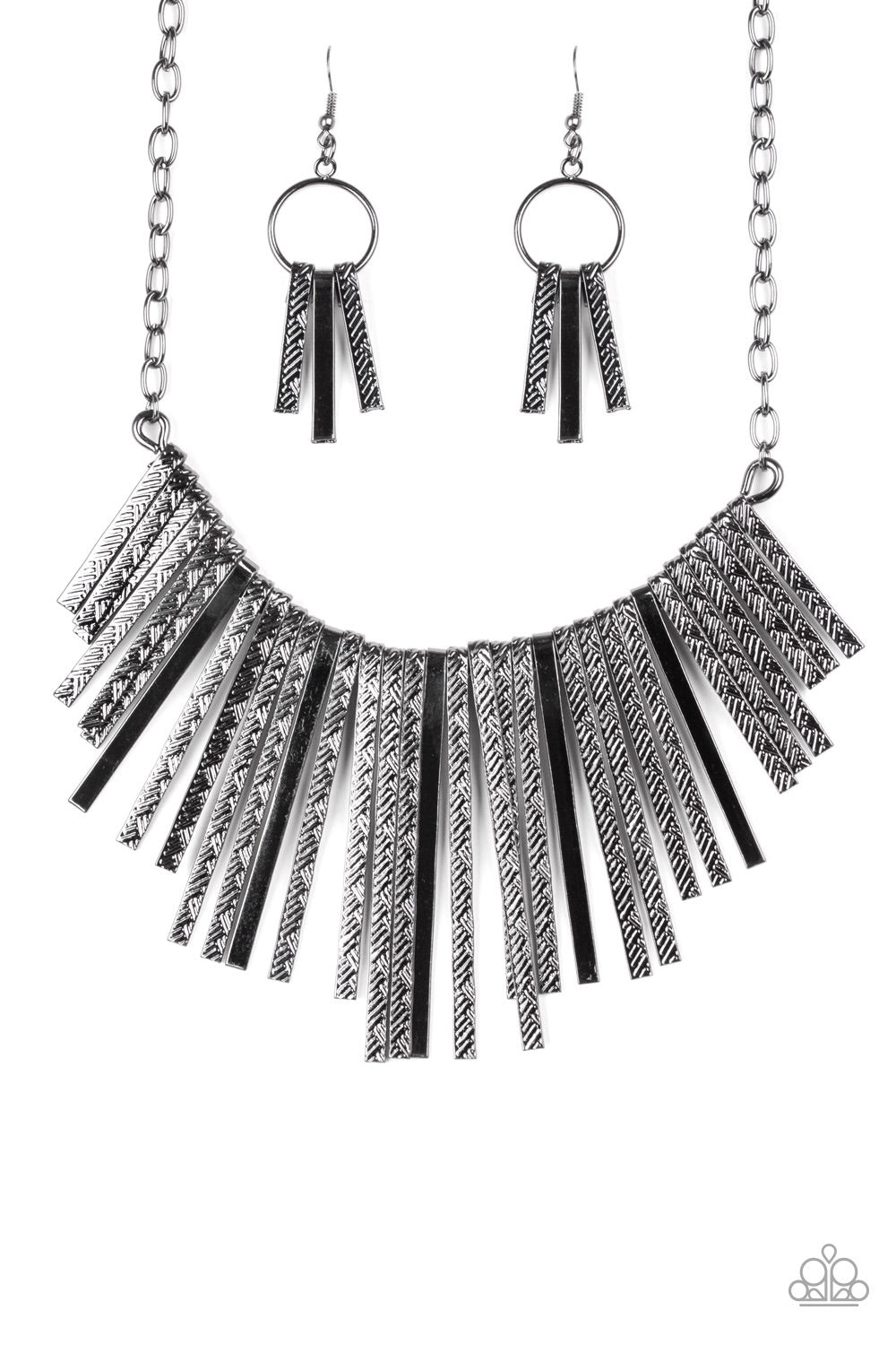 Welcome to the Pack Black-Necklace