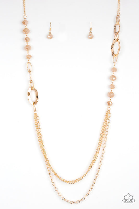 Modern Girl Glam Gold-Necklace