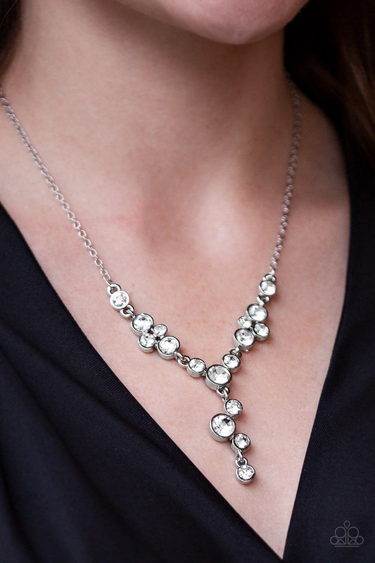 Five-Star Starlet White-Necklace