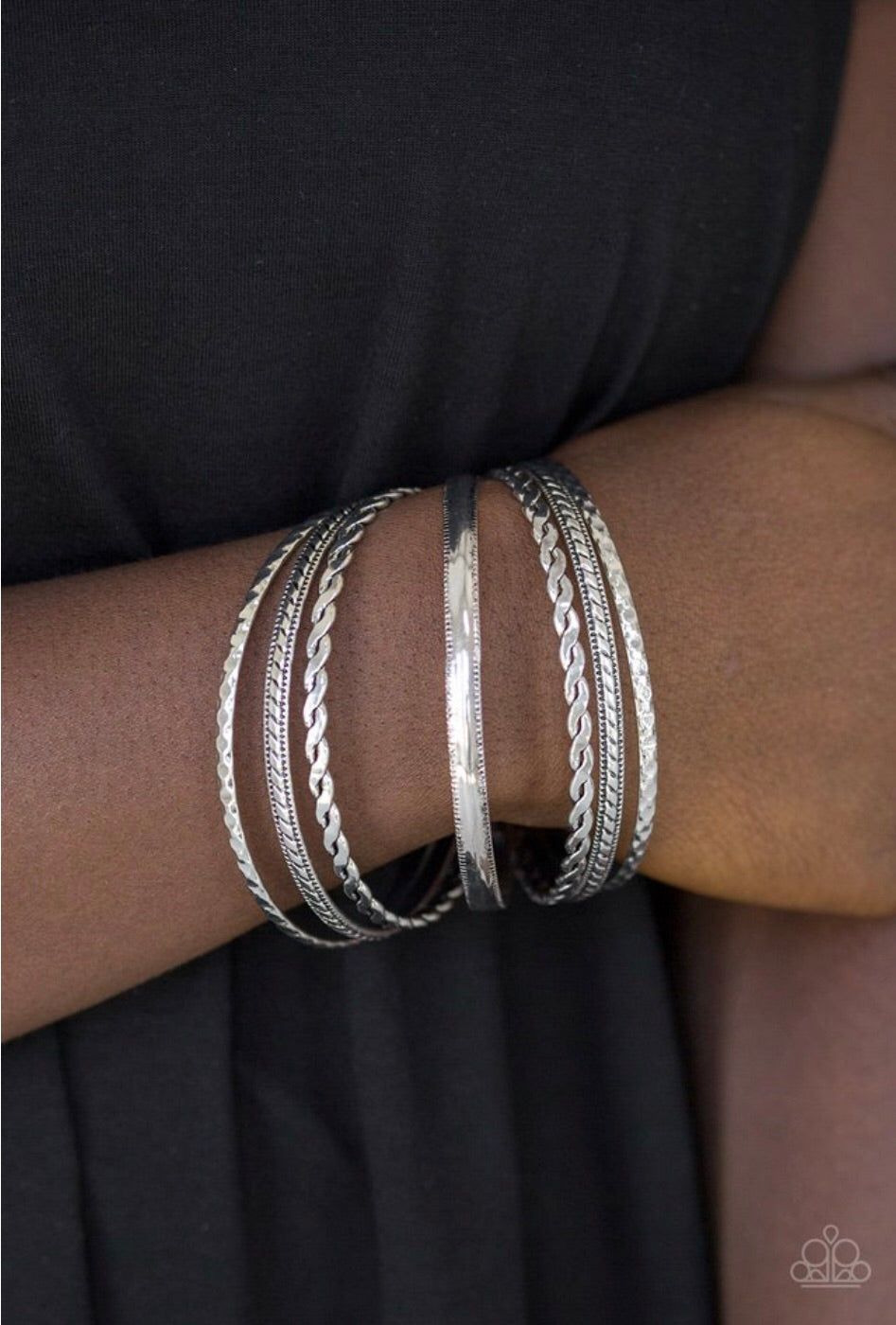Rattle and Roll Silver-Bracelet