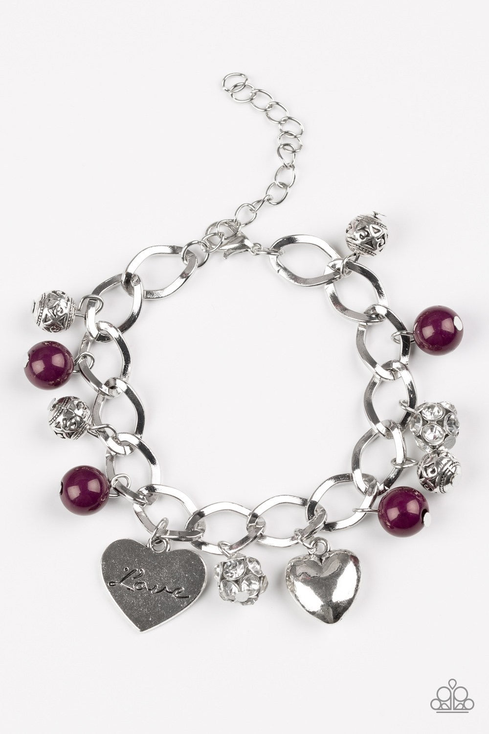 Royal Sweethearts Purple-Bracelet
