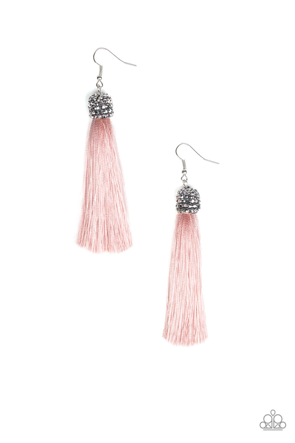 Make Room For Plume Pink-Earrings
