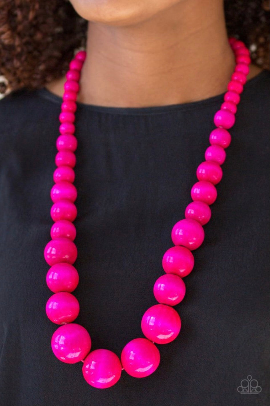 Effortlessly Everglades Pink-Necklace