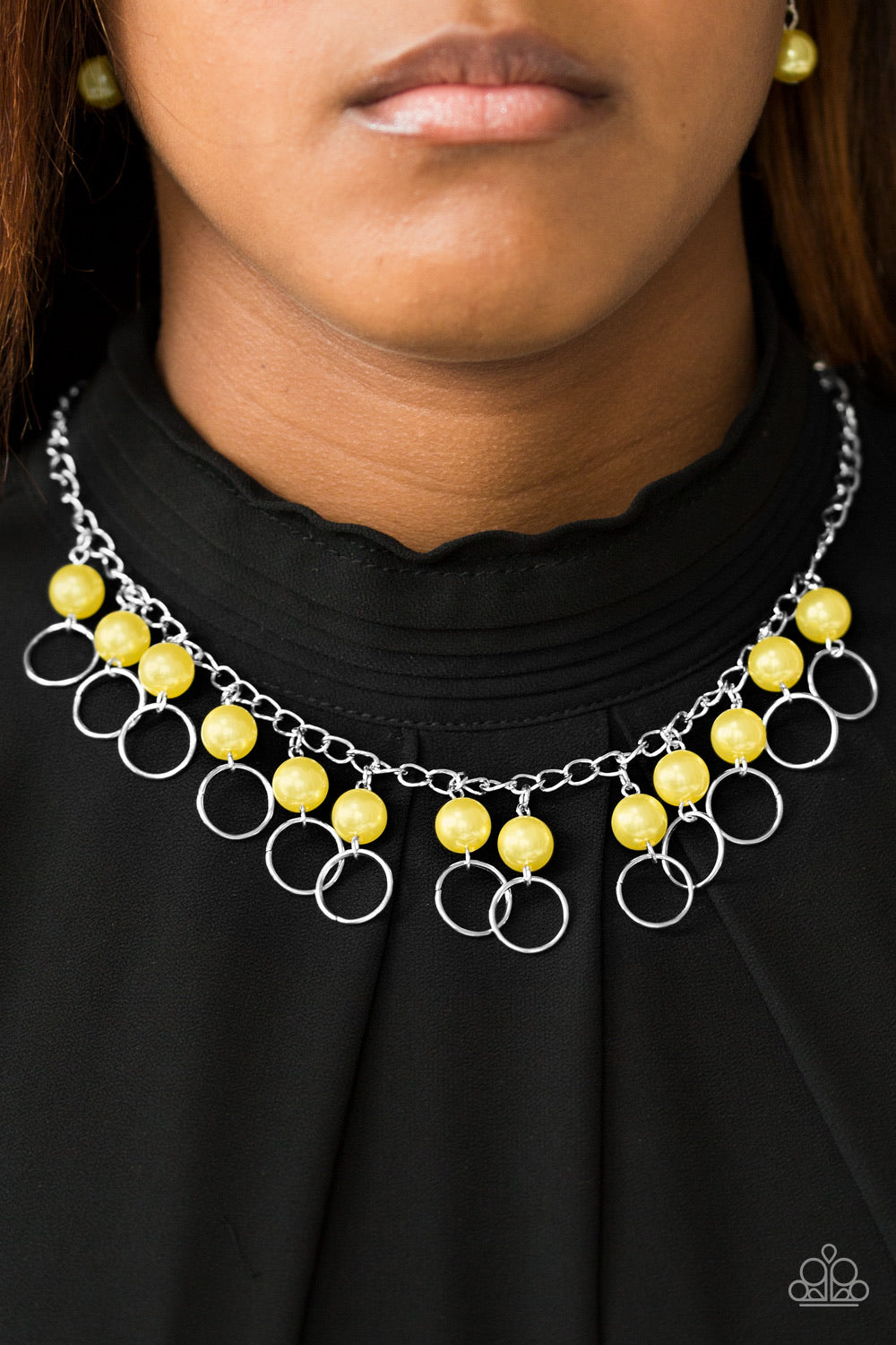 Run The Show Yellow-Necklace