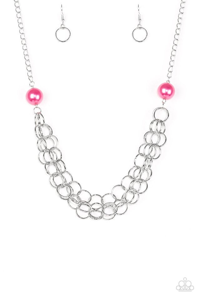 Daring Diva Pink-Necklace