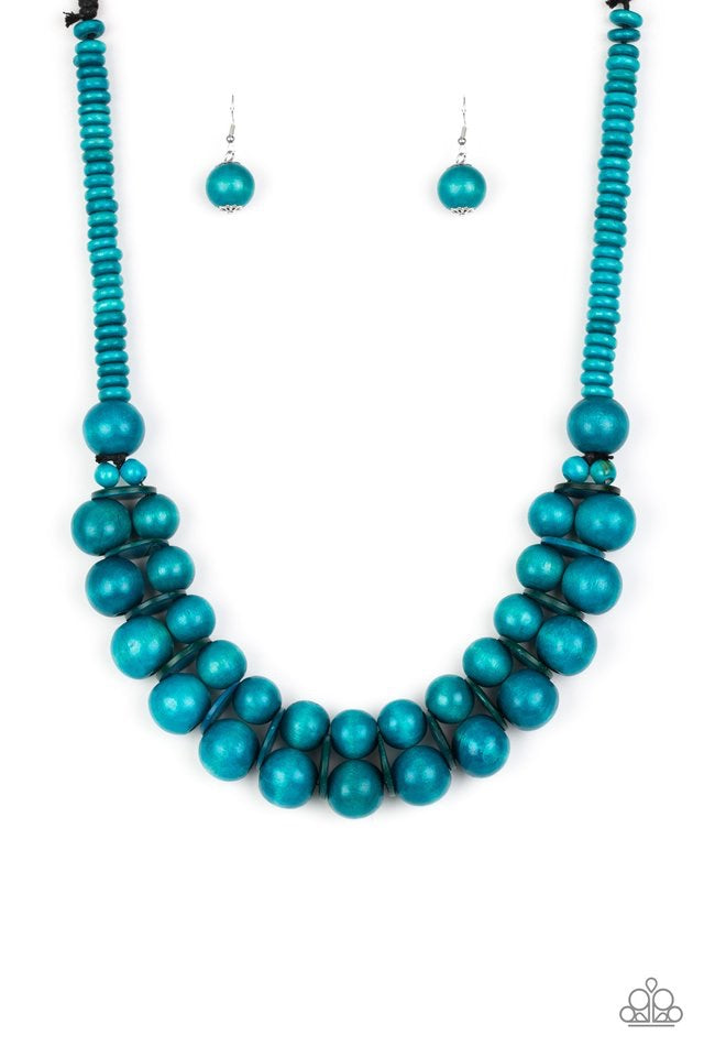 Caribbean Cover Girl Blue-Necklace