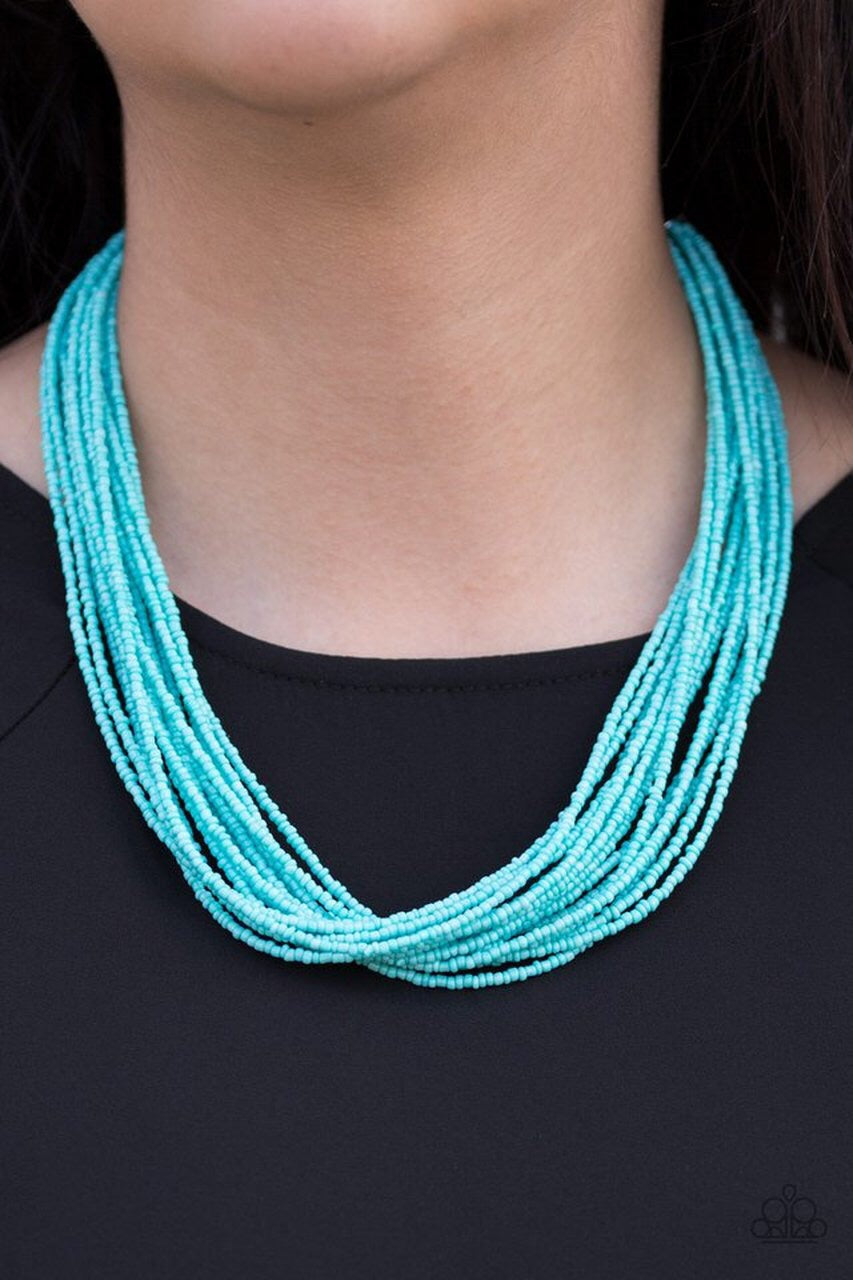 Wide Open Spaces Blue-Necklace