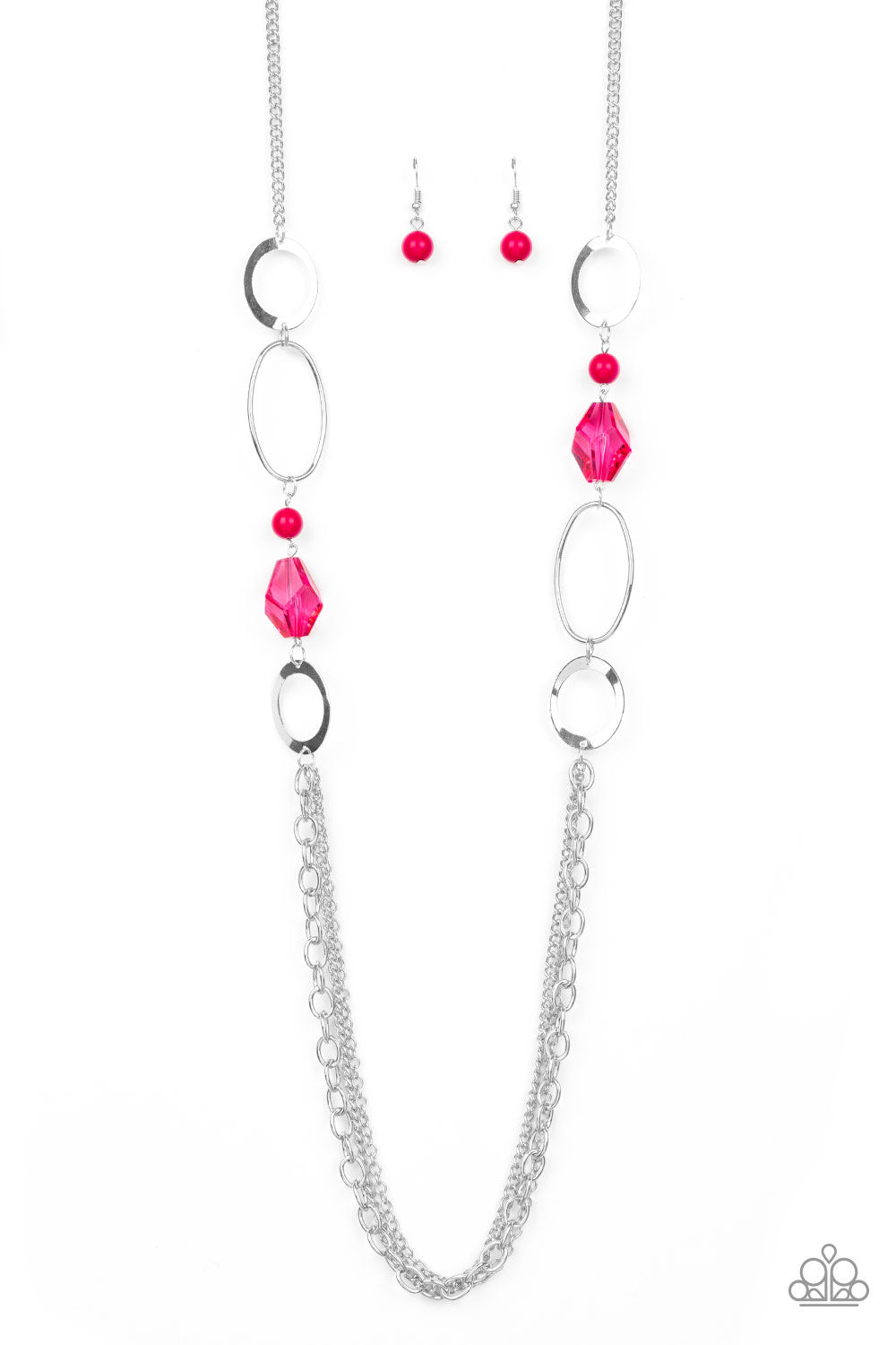Jewel Jubilee Pink-Necklace