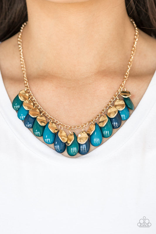 Tropical Storm Blue-Necklace