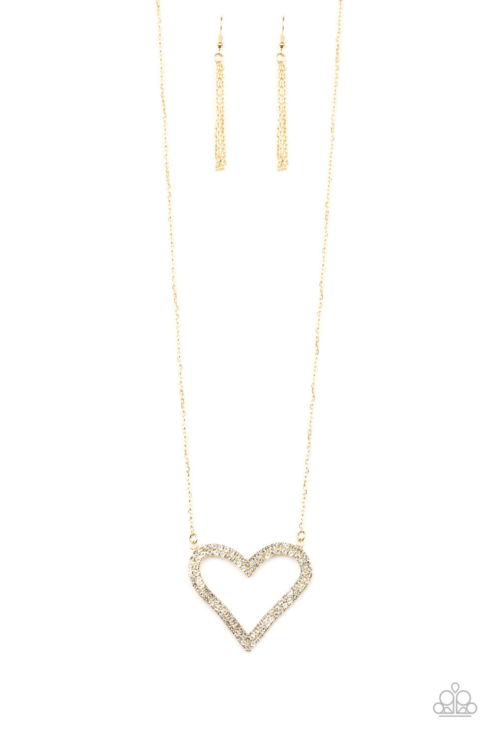 Pull Some HEART-strings Gold-Necklace