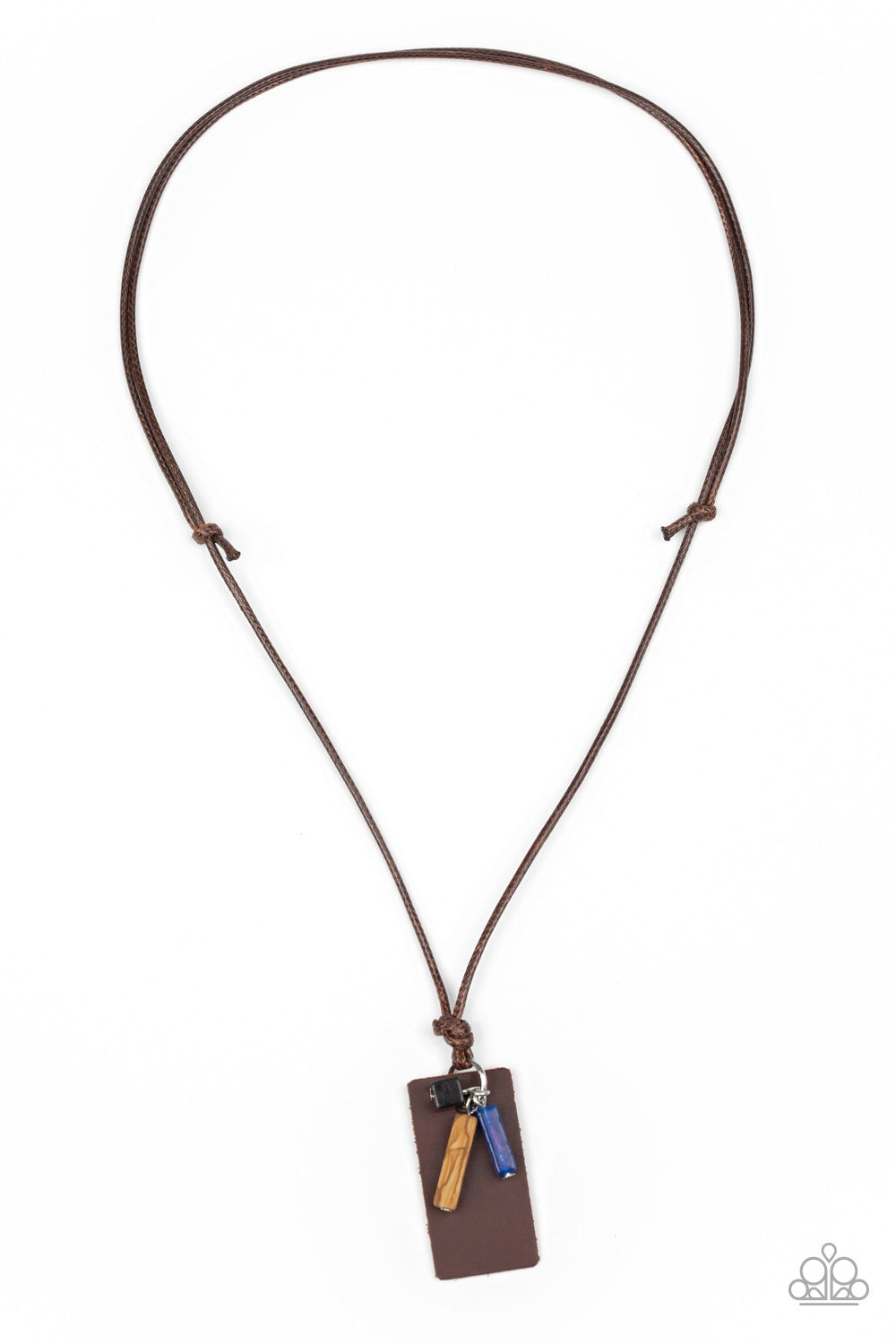Mountain Scout Brown-Urban Necklace