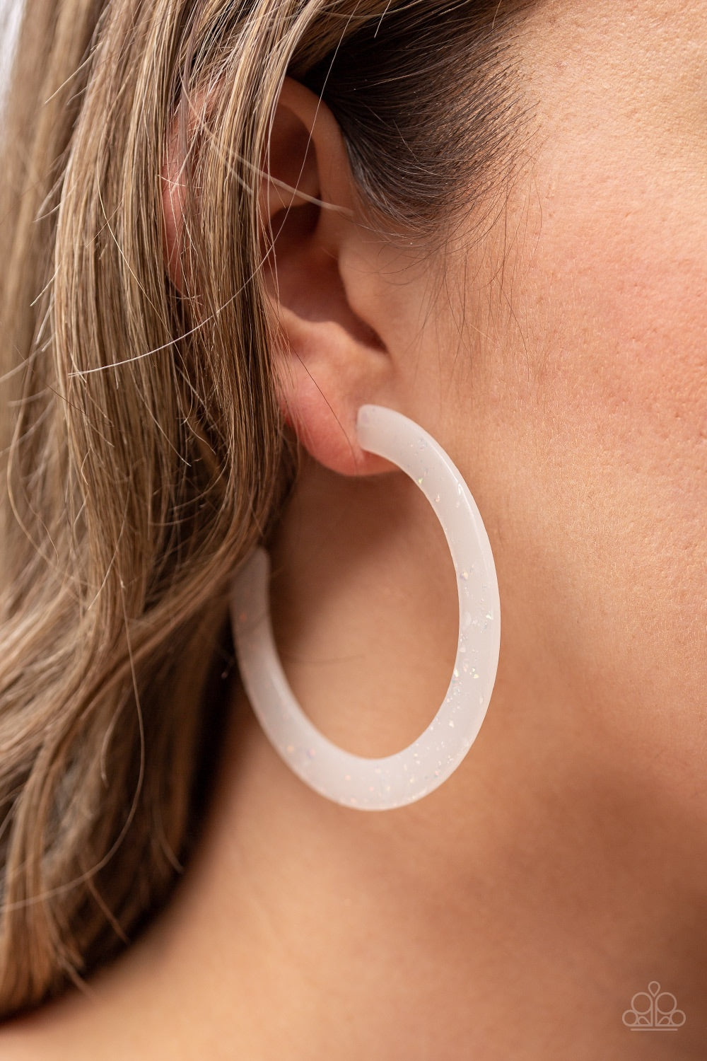 HAUTE Tamale White-Earrings