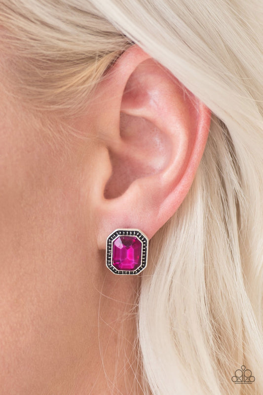 Grand GLAM Pink Post-Earrings