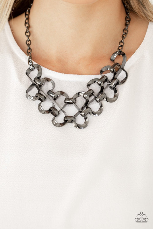 Work, Play, and Slay Black-Necklace
