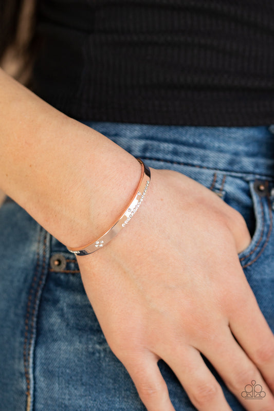 Dainty Dazzle Rose Gold-Bracelet