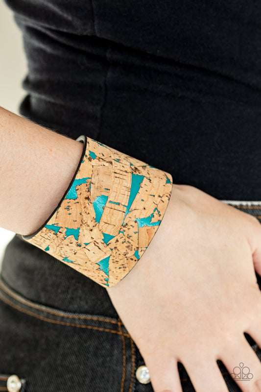 Cork Congo Blue-Bracelet