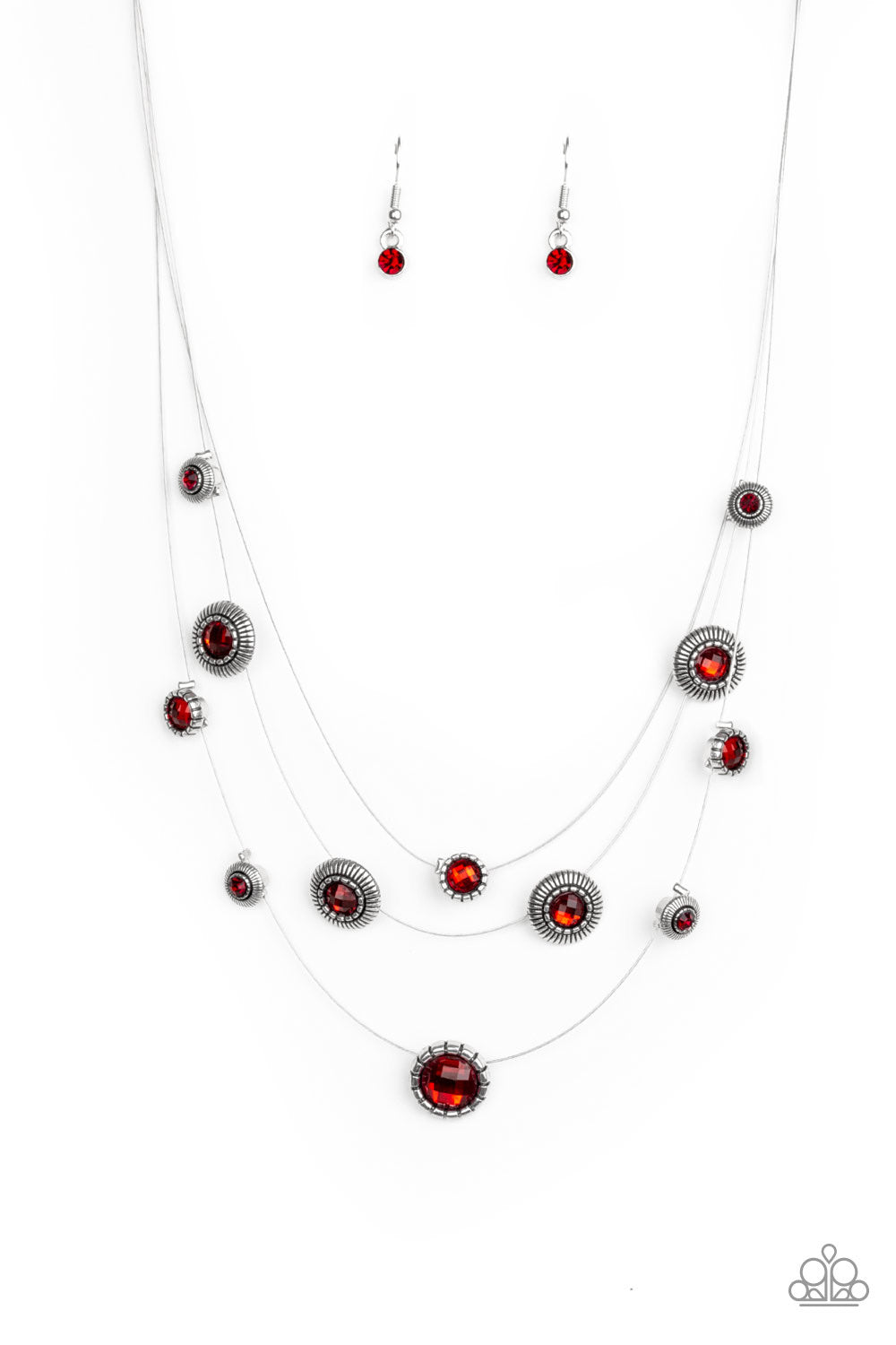 SHEER Thing! Red-Necklace
