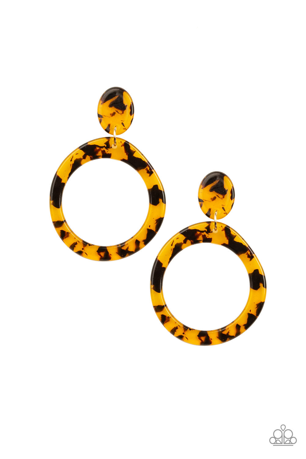 Fish Out of Water Yellow-Earrings