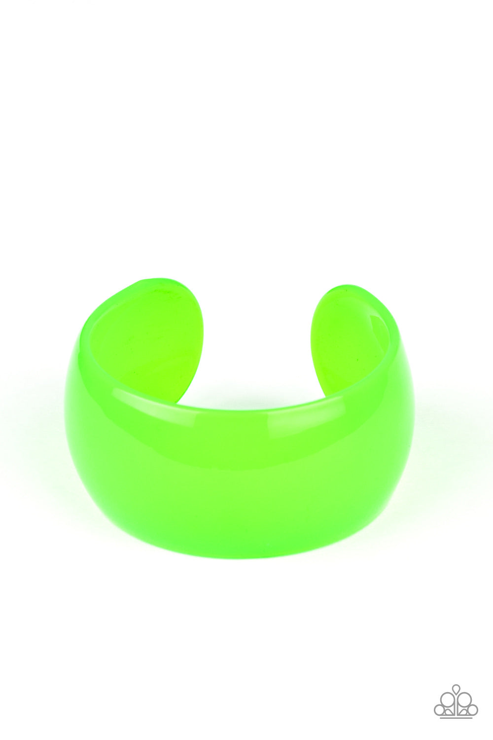 Fluent in Flamboyance Green-Bracelet