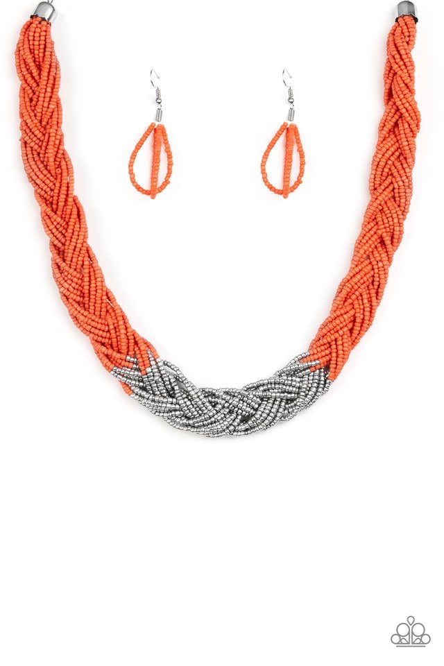 Brazilian Brilliance Orange-Necklace