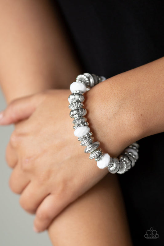 Live Life To The COLOR-fullest White-Bracelet