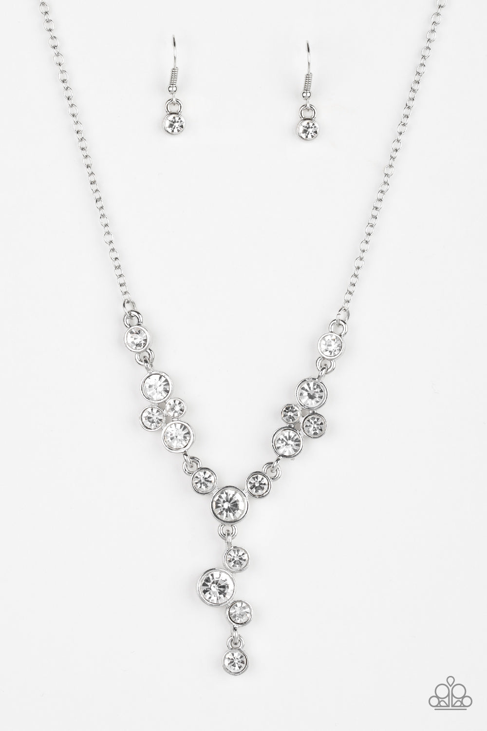 Five-Star Starlet White-Necklace