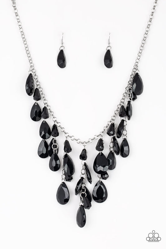 Irresistible Iridescence Black-Necklace