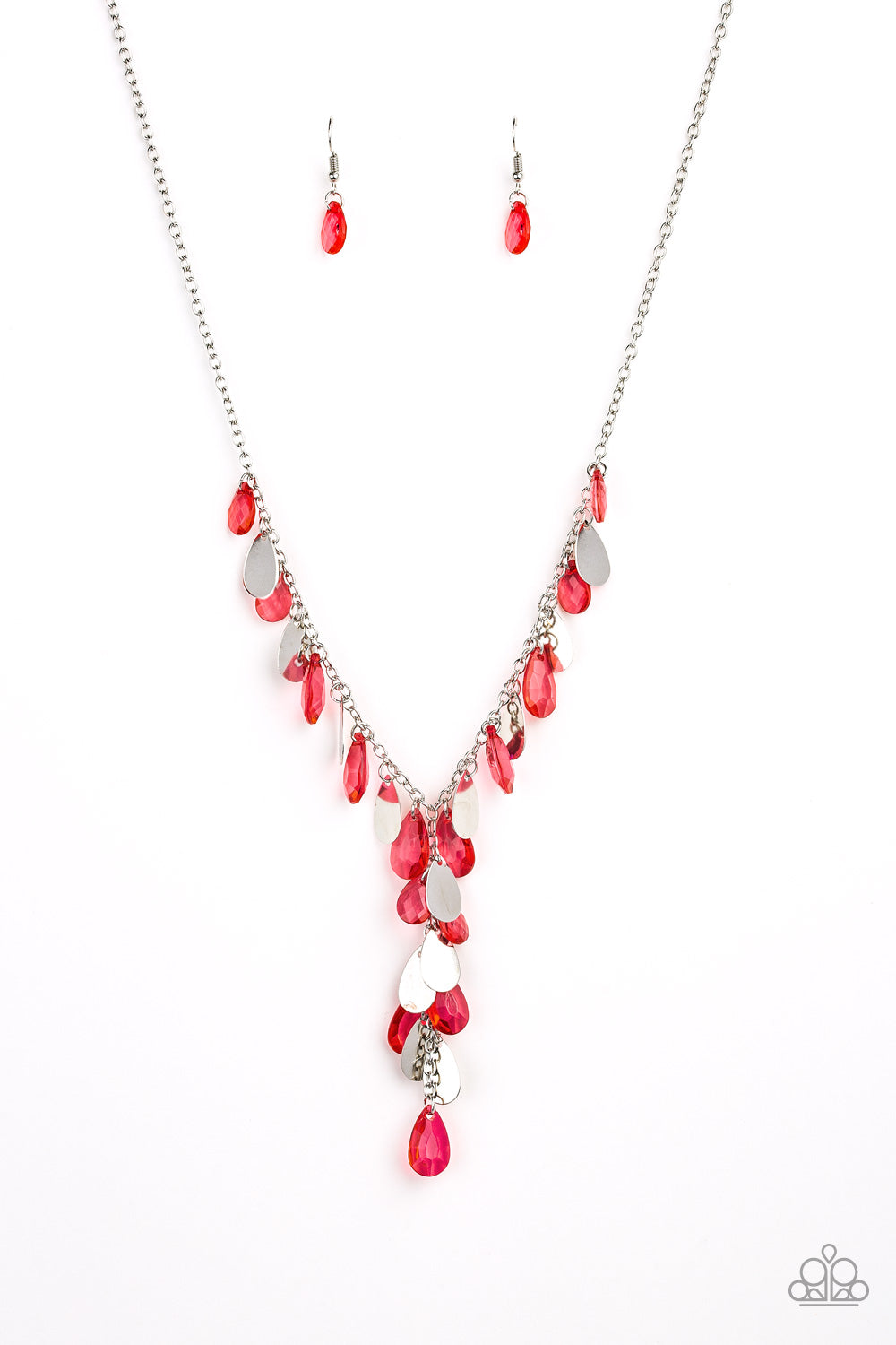 Sailboat Sunset Red-Necklace