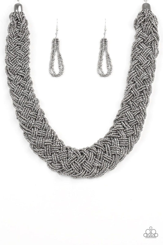 Mesmerizing Mesopotamia Silver-Necklace