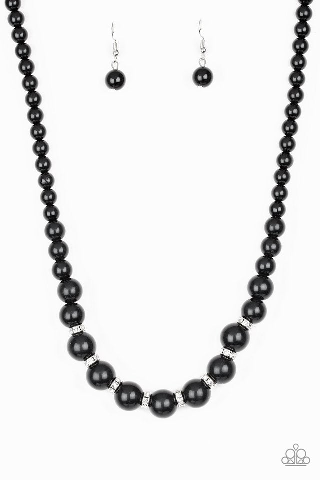 Showtime Shimmer Black-Necklace