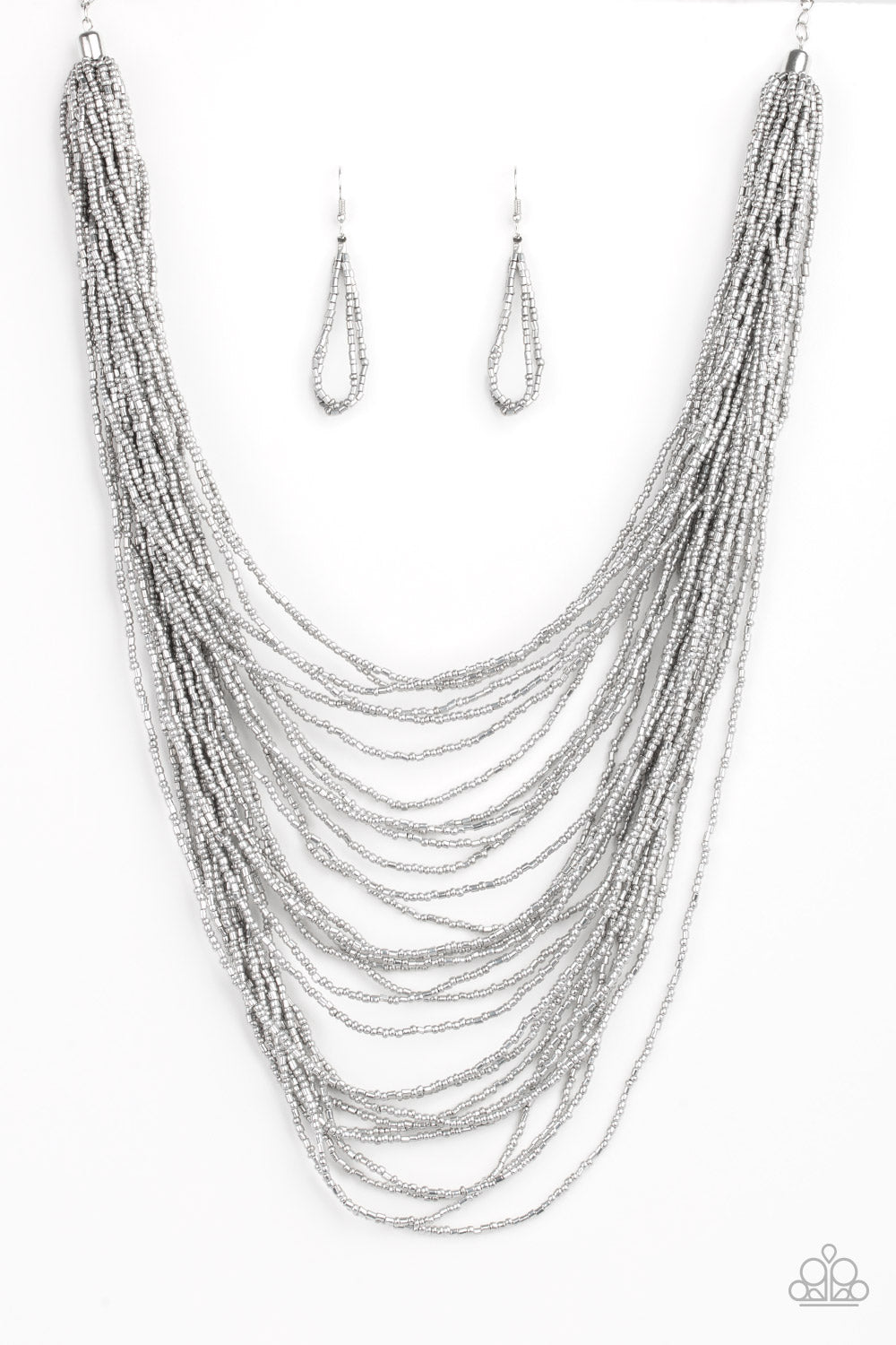 Dauntless Dazzle Silver-Necklace