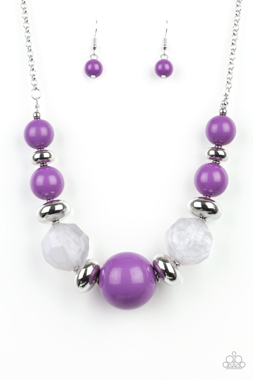 Daytime Drama Purple-Necklace