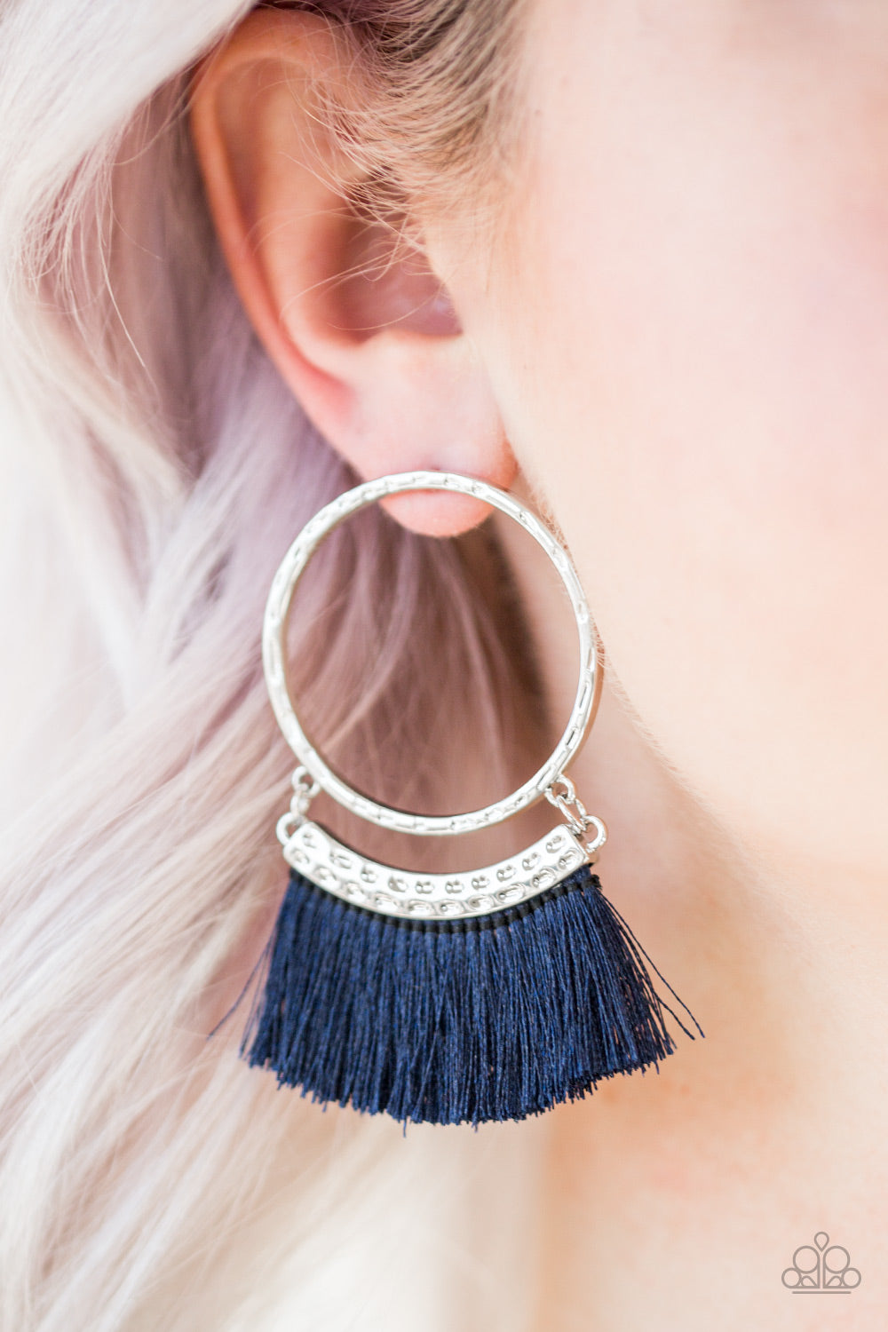 This Is Sparta Blue-Earrings