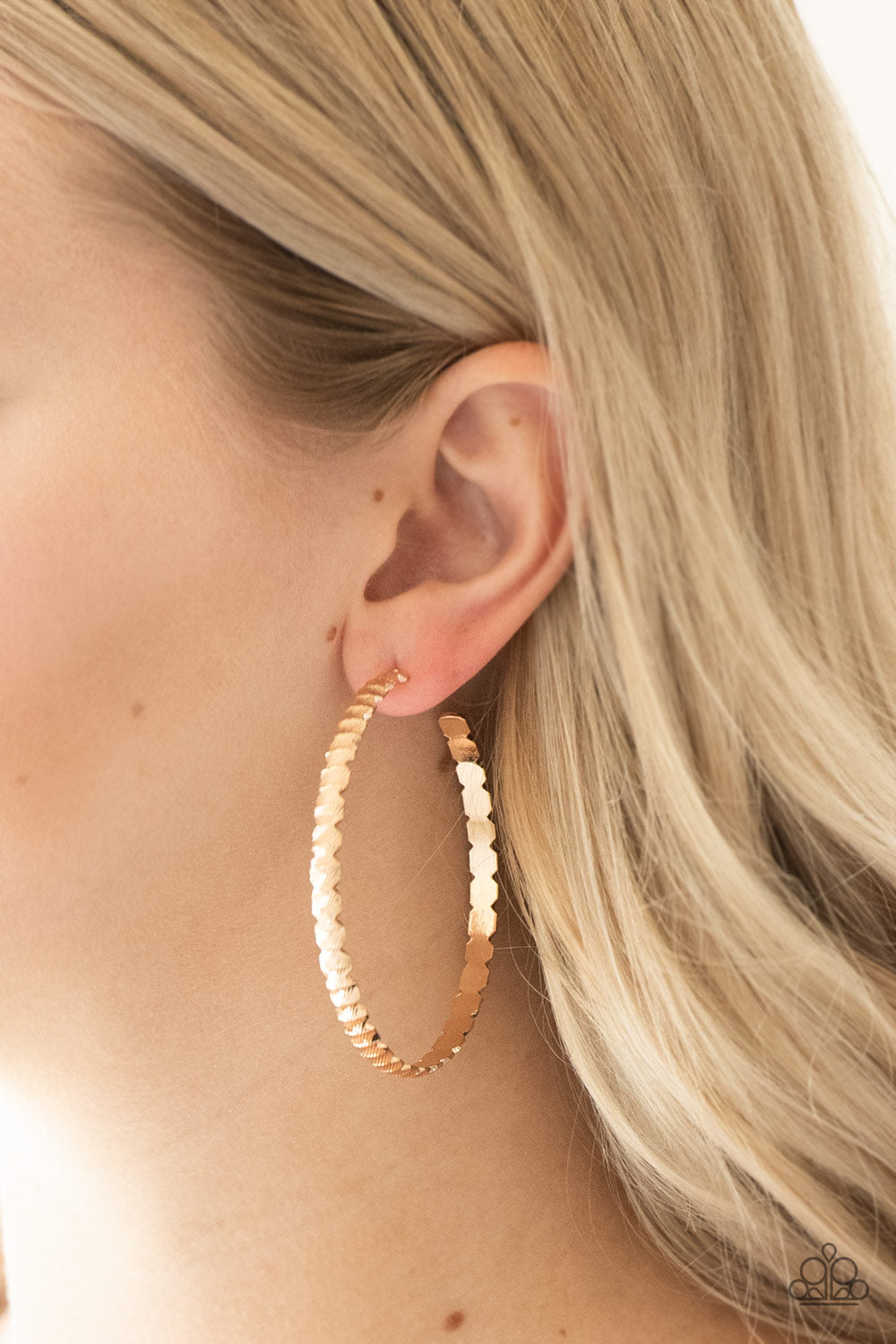Totally Off The HOOP Gold-Earrings